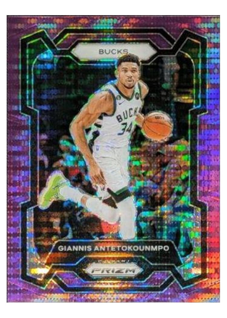 2023-24 Panini Prizm Base Set Giannis Antetokounmpo #103 card