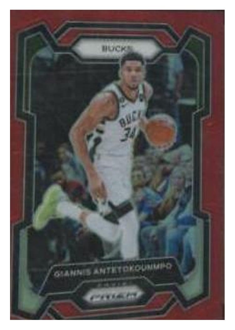 2023-24 Panini Prizm Base Set Giannis Antetokounmpo #103 card