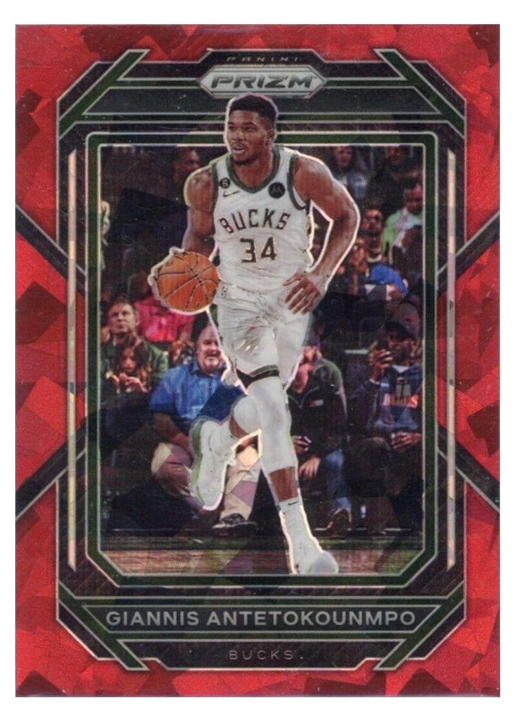 2023-24 Panini Prizm Base Set Giannis Antetokounmpo #103 card