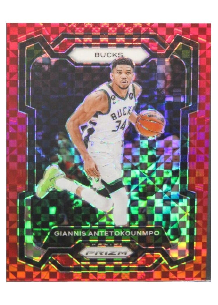 2023-24 Panini Prizm Base Set Giannis Antetokounmpo #103 card