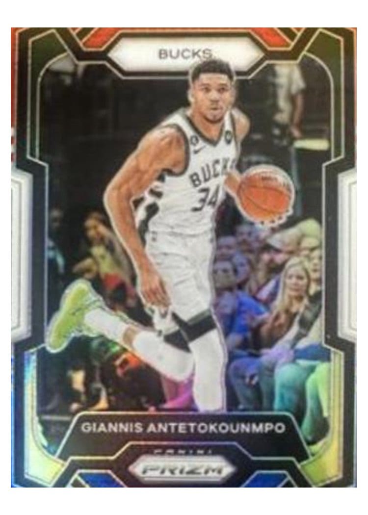 2023-24 Panini Prizm Base Set Giannis Antetokounmpo #103 card