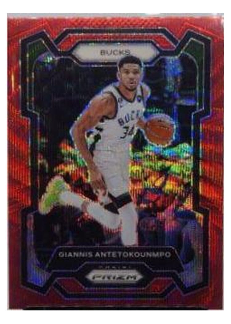 2023-24 Panini Prizm Base Set Giannis Antetokounmpo #103 card