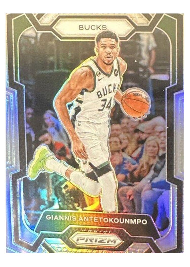 2023-24 Panini Prizm Base Set Giannis Antetokounmpo #103 card