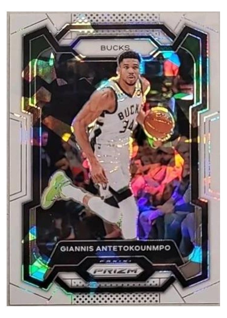 2023-24 Panini Prizm Base Set Giannis Antetokounmpo #103 card