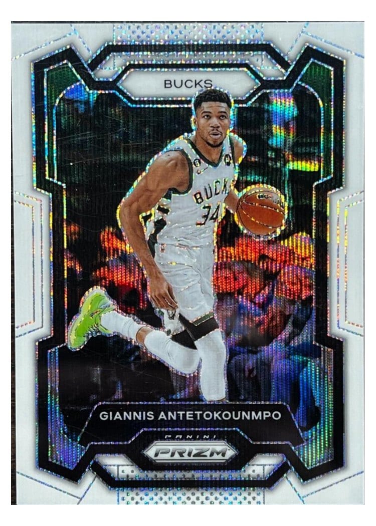 2023-24 Panini Prizm Base Set Giannis Antetokounmpo #103 card