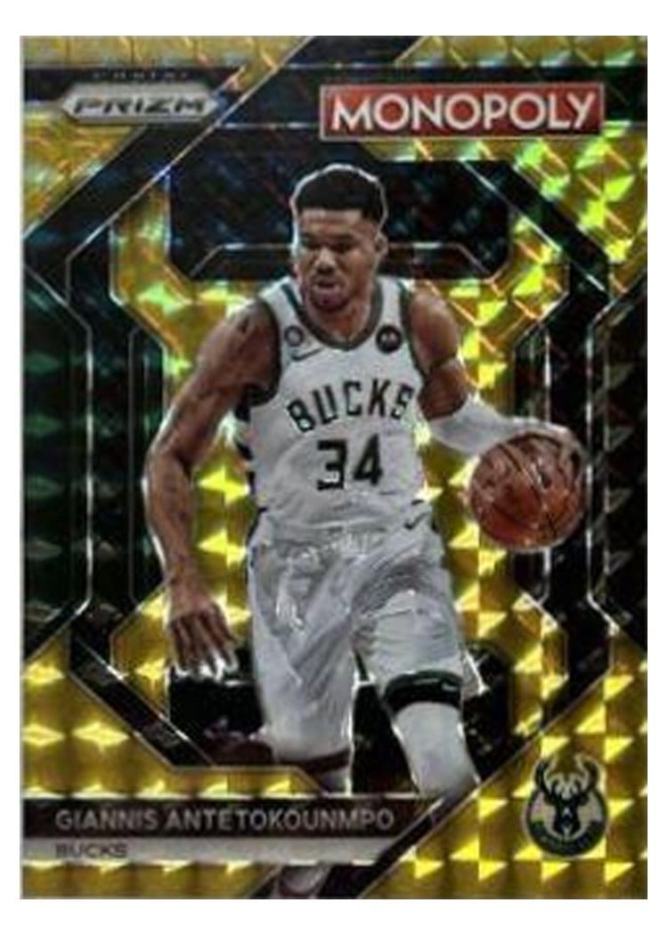 2023-24 Panini Prizm Monopoly Base Set Giannis Antetokounmpo #49 card
