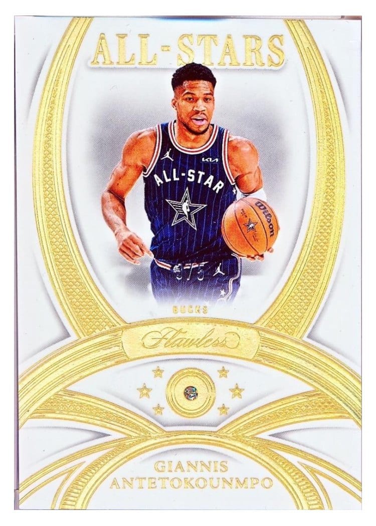 2024-25 Panini Flawless Base Gems Giannis Antetokounmpo #139 card