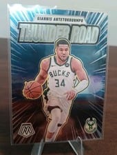 2024-25 Panini Mosaic Thunder Road Giannis Antetokounmpo #9