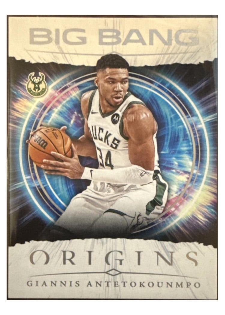 2024-25 Panini Origins Big Bang Set Giannis Antetokounmpo #6 card