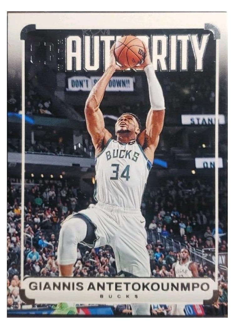2024-25 Panini Photogenic With Authority Set Giannis Antetokounmpo #4