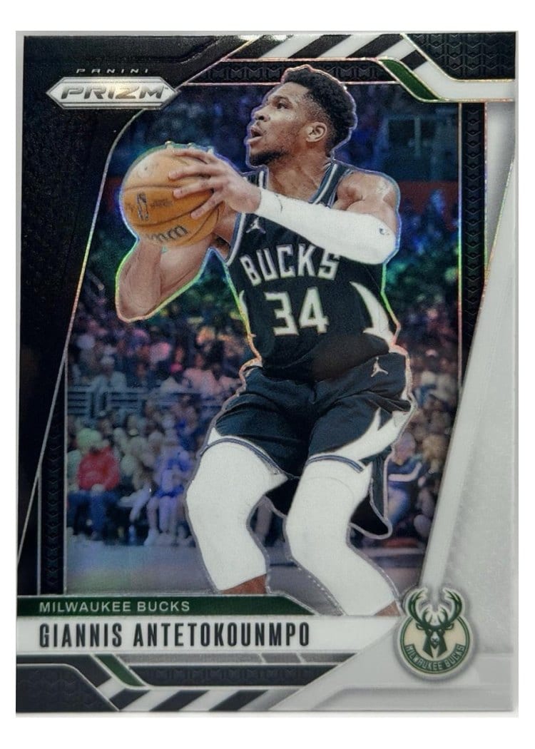 2024-25 Panini Prizm Base Set Giannis Antetokounmpo #85 card