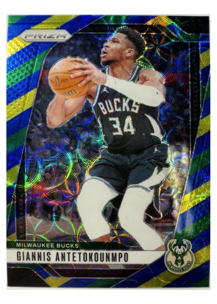2024-25 Panini Prizm Base Set Giannis Antetokounmpo #85 card