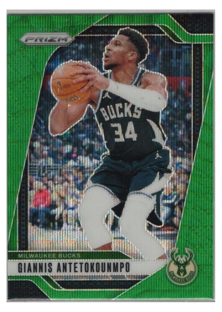 2024-25 Panini Prizm Base Set Giannis Antetokounmpo #85 card