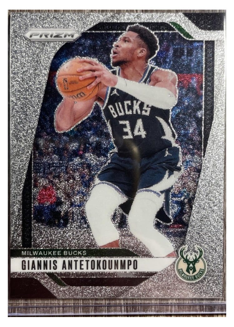 2024-25 Panini Prizm Base Set Giannis Antetokounmpo #85 card