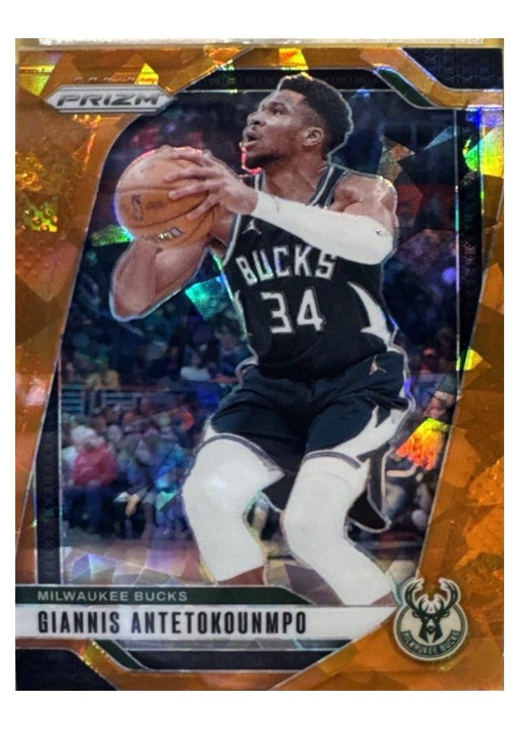 2024-25 Panini Prizm Base Set Giannis Antetokounmpo #85 card