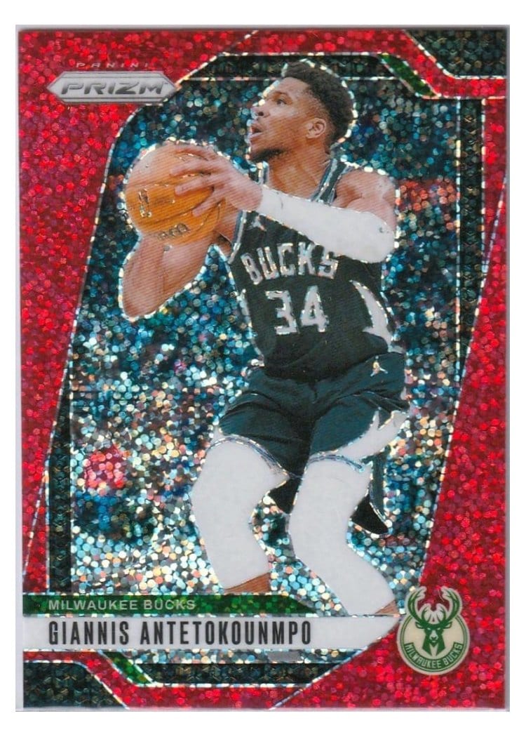 2024-25 Panini Prizm Base Set Giannis Antetokounmpo #85 card