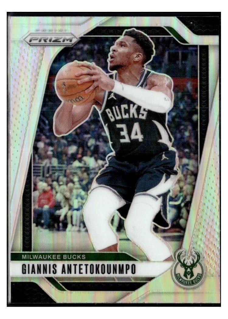 2024-25 Panini Prizm Base Set Giannis Antetokounmpo #85 card