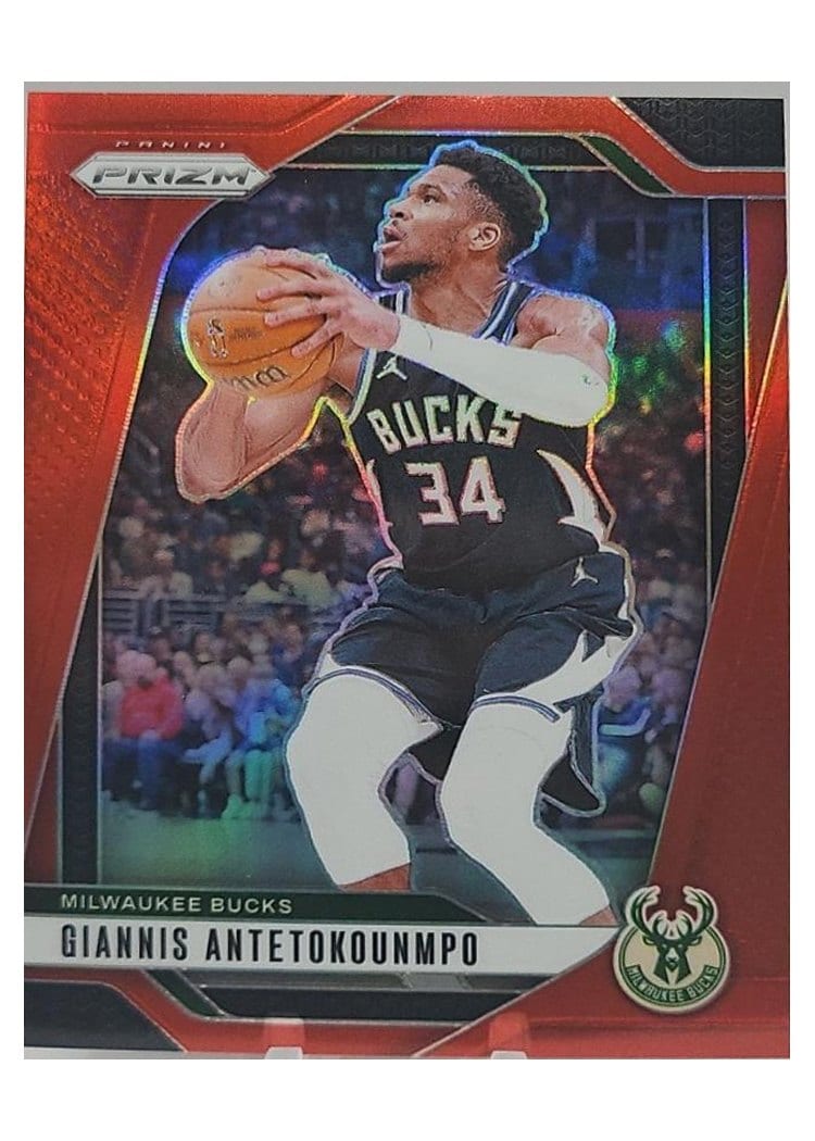 2024-25 Panini Prizm Base Set Giannis Antetokounmpo #85 card