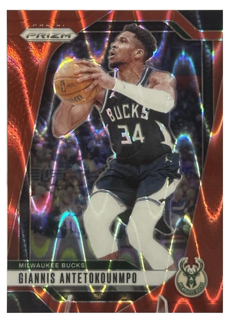 2024-25 Panini Prizm Base Set Giannis Antetokounmpo #85 card