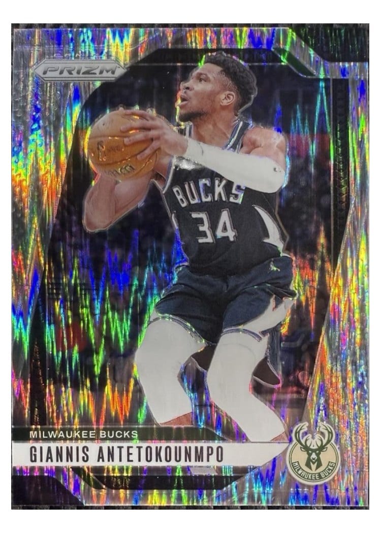 2024-25 Panini Prizm Base Set Giannis Antetokounmpo #85 card