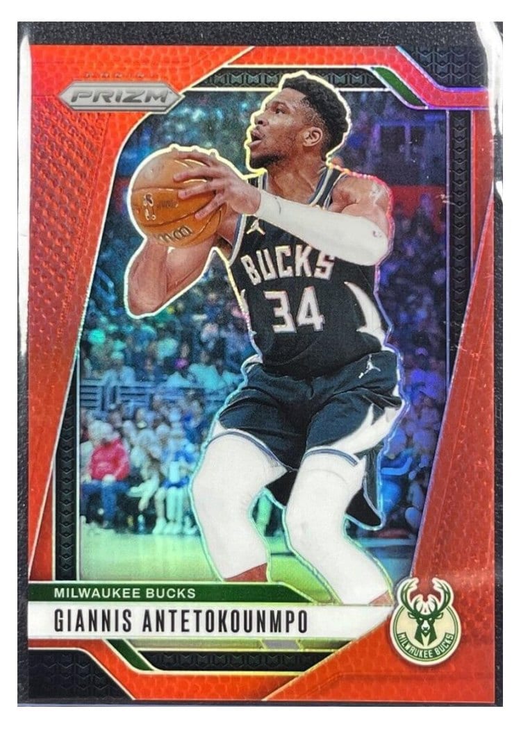 2024-25 Panini Prizm Base Set Giannis Antetokounmpo #85 card