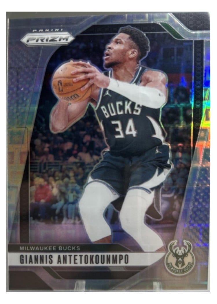 2024-25 Panini Prizm Base Set Giannis Antetokounmpo #85 card