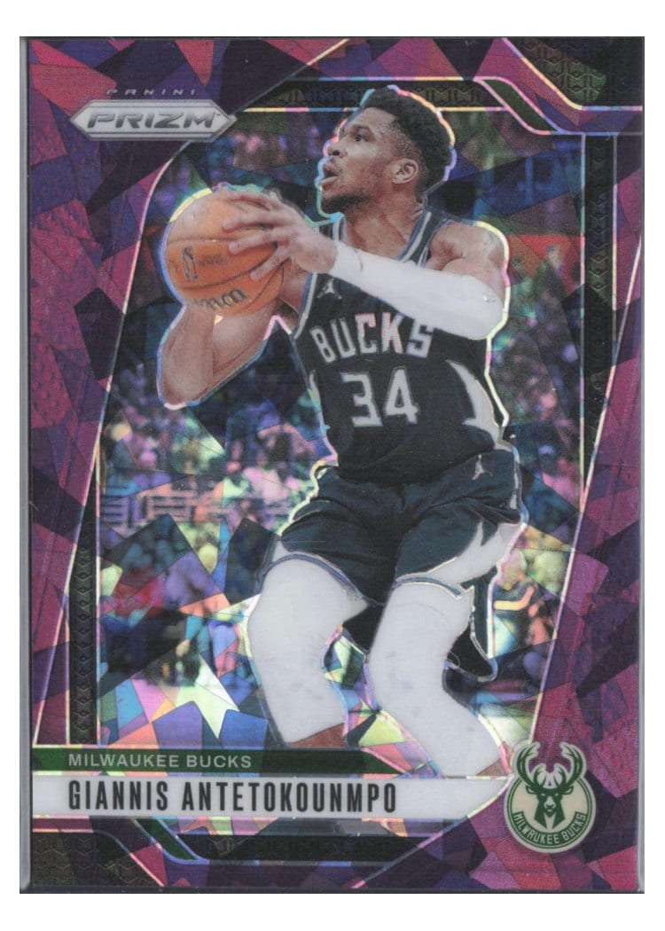 2024-25 Panini Prizm Base Set Giannis Antetokounmpo #85 card