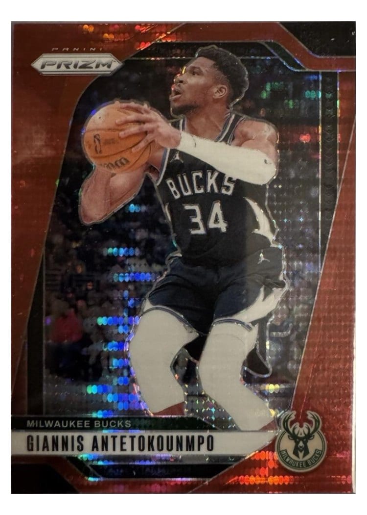 2024-25 Panini Prizm Base Set Giannis Antetokounmpo #85 card