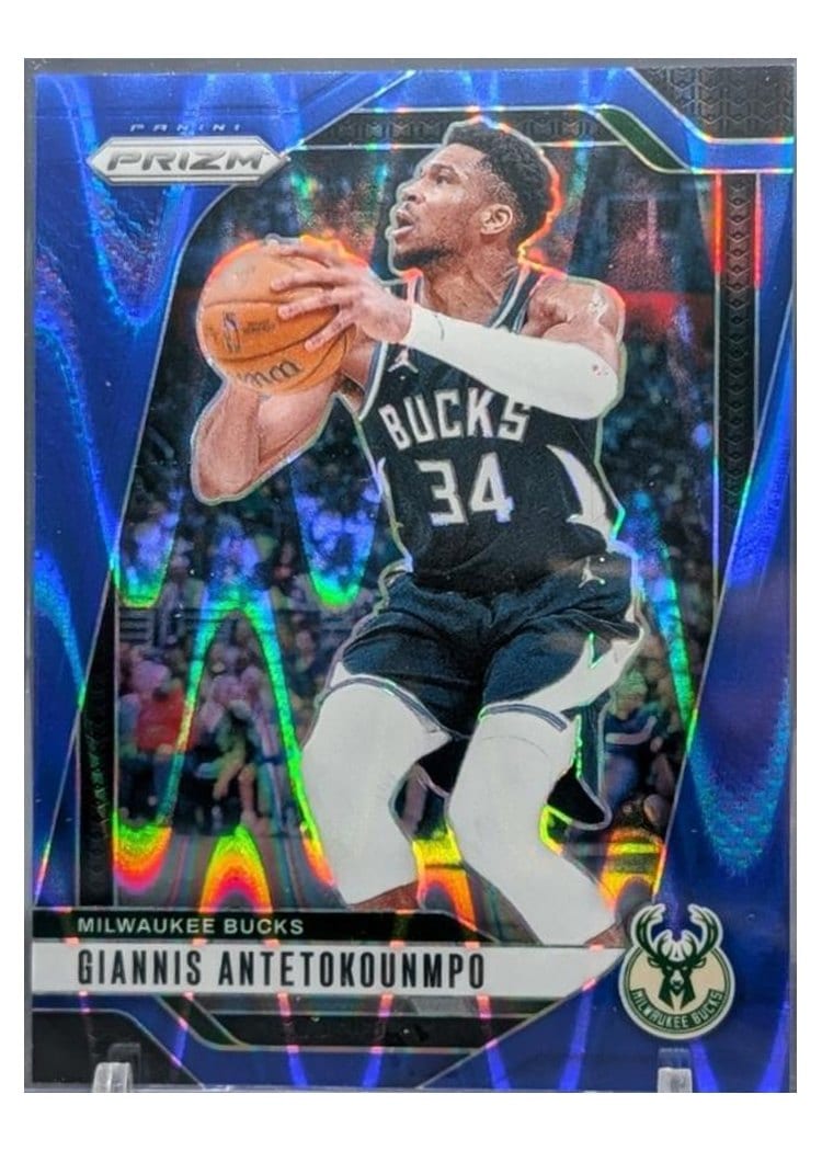 2024-25 Panini Prizm Base Set Giannis Antetokounmpo #85 card