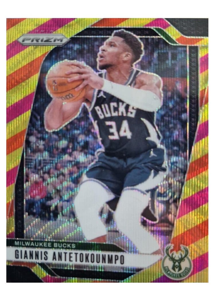 2024-25 Panini Prizm Base Set Giannis Antetokounmpo #85 card
