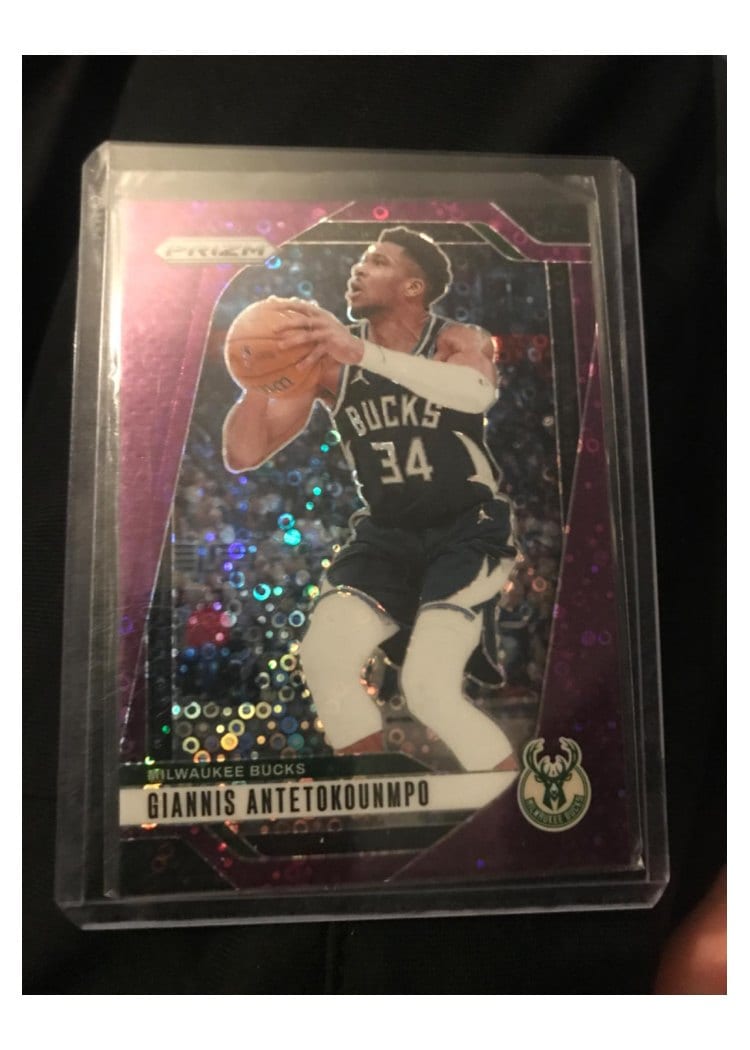 2024-25 Panini Prizm Base Set Giannis Antetokounmpo #85 card