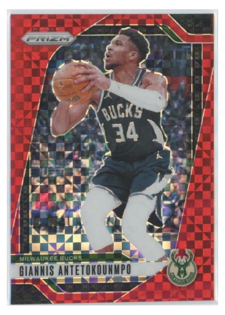 2024-25 Panini Prizm Base Set Giannis Antetokounmpo #85 card