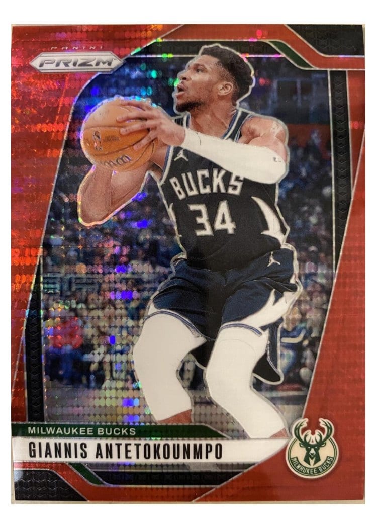 2024-25 Panini Prizm Base Set Giannis Antetokounmpo #85 card