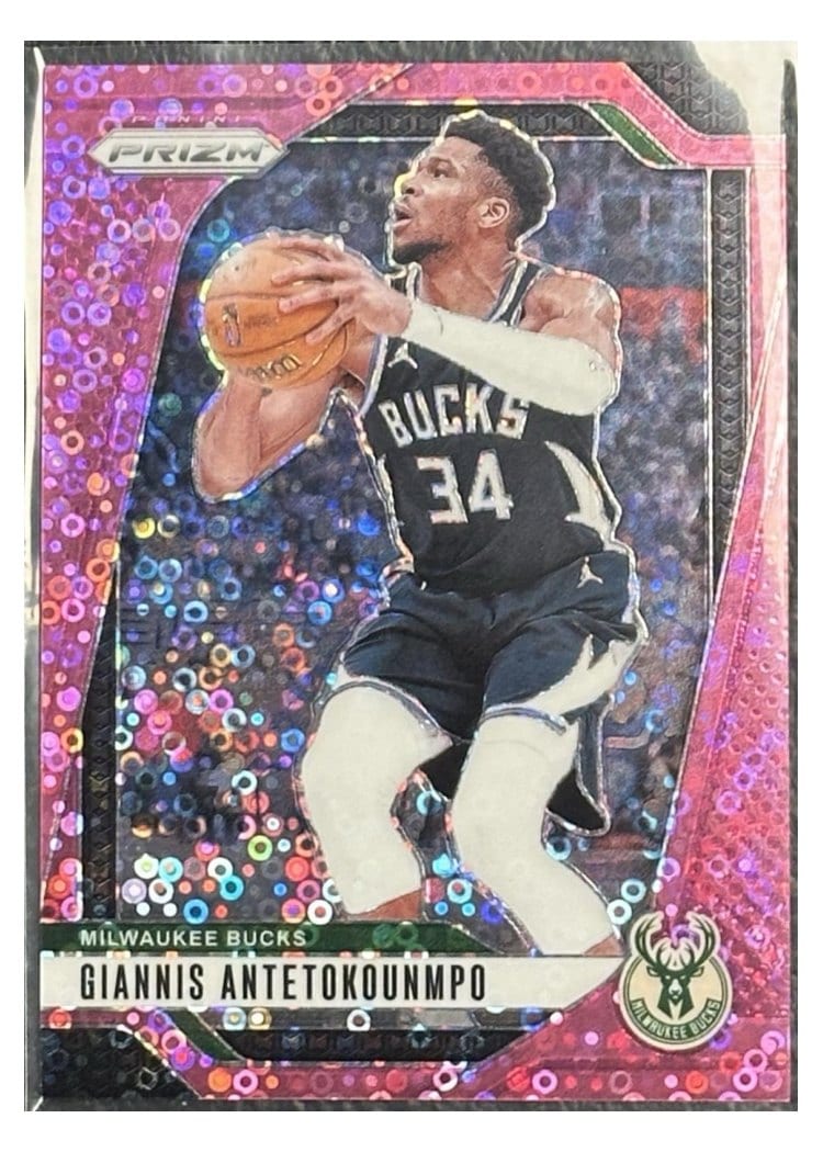 2024-25 Panini Prizm Base Set Giannis Antetokounmpo #85 card