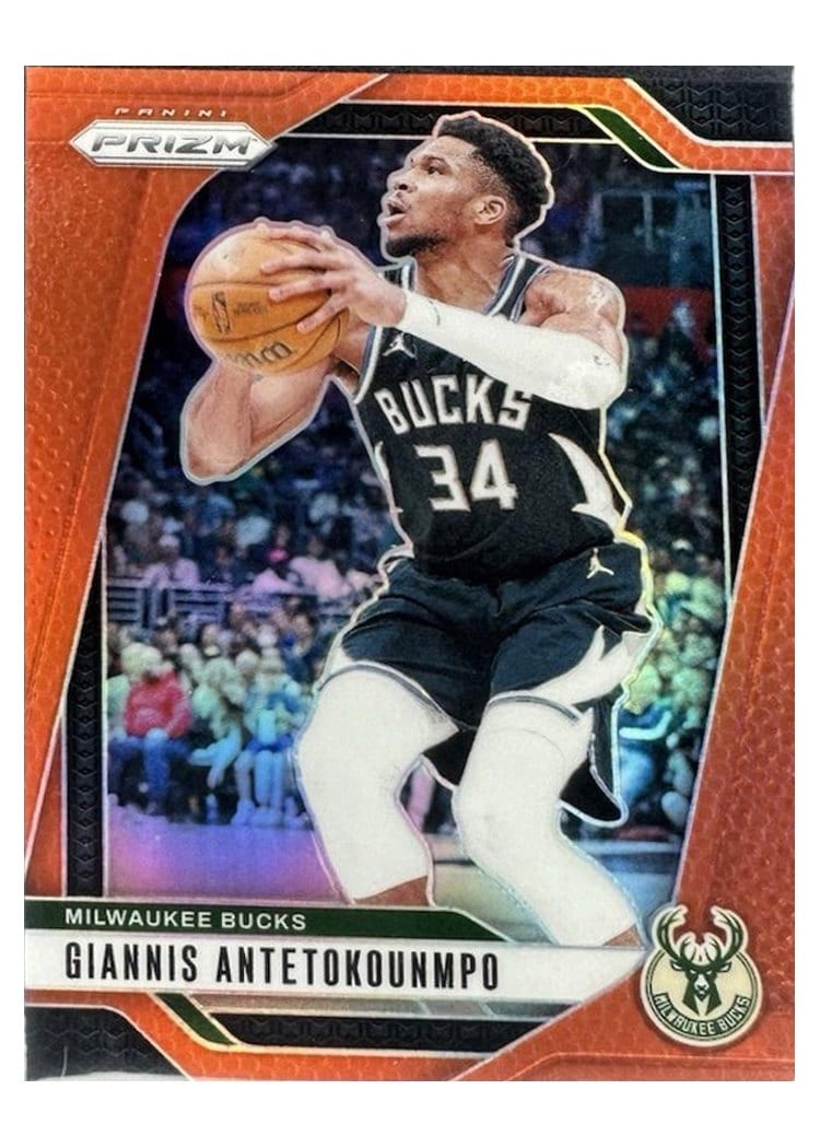 2024-25 Panini Prizm Base Set Giannis Antetokounmpo #85 card