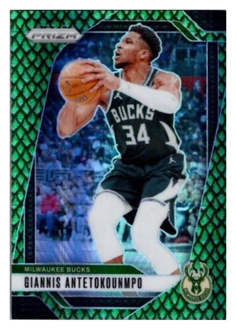 2024-25 Panini Prizm Base Set Giannis Antetokounmpo #85 card
