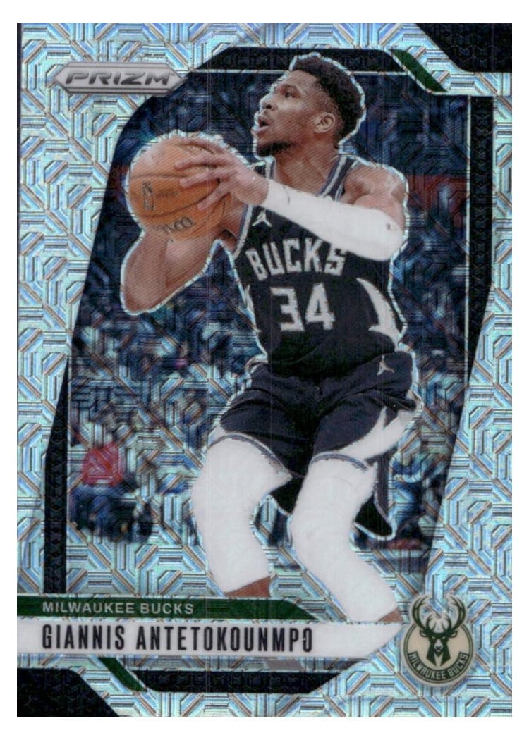 2024-25 Panini Prizm Base Set Giannis Antetokounmpo #85 card