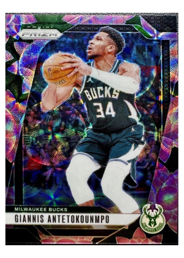 2024-25 Panini Prizm Base Set Giannis Antetokounmpo #85 card