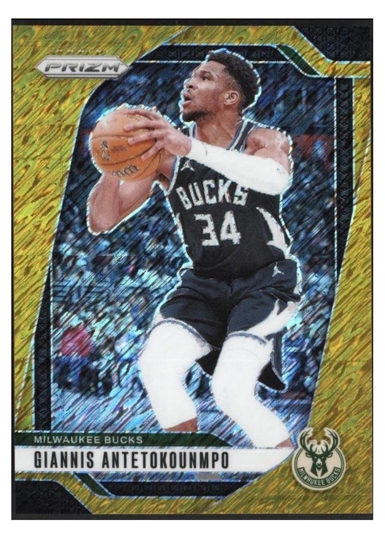 2024-25 Panini Prizm Base Set Giannis Antetokounmpo #85 card