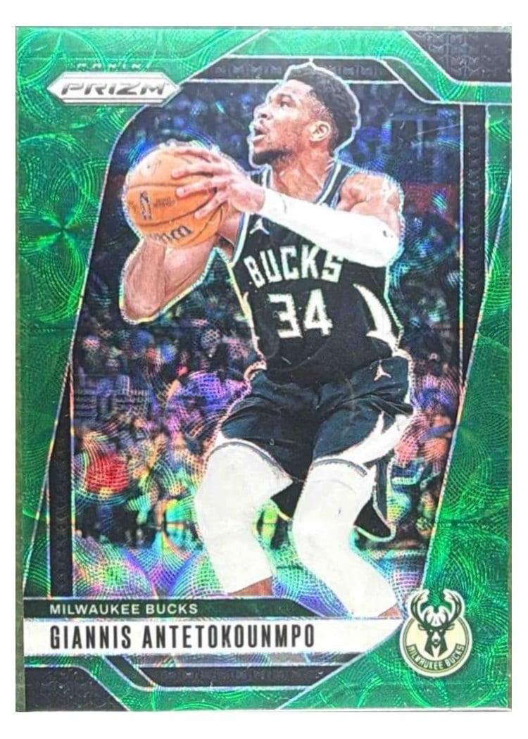 2024-25 Panini Prizm Base Set Giannis Antetokounmpo #85 card