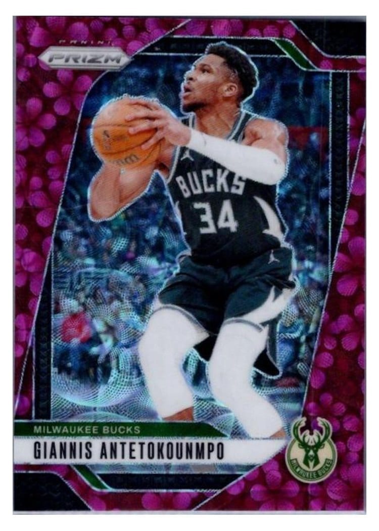 2024-25 Panini Prizm Base Set Giannis Antetokounmpo #85 card