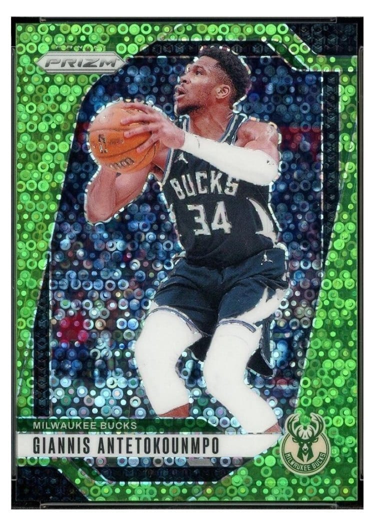 2024-25 Panini Prizm Base Set Giannis Antetokounmpo #85 card