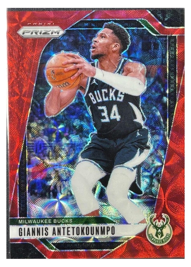2024-25 Panini Prizm Base Set Giannis Antetokounmpo #85 card