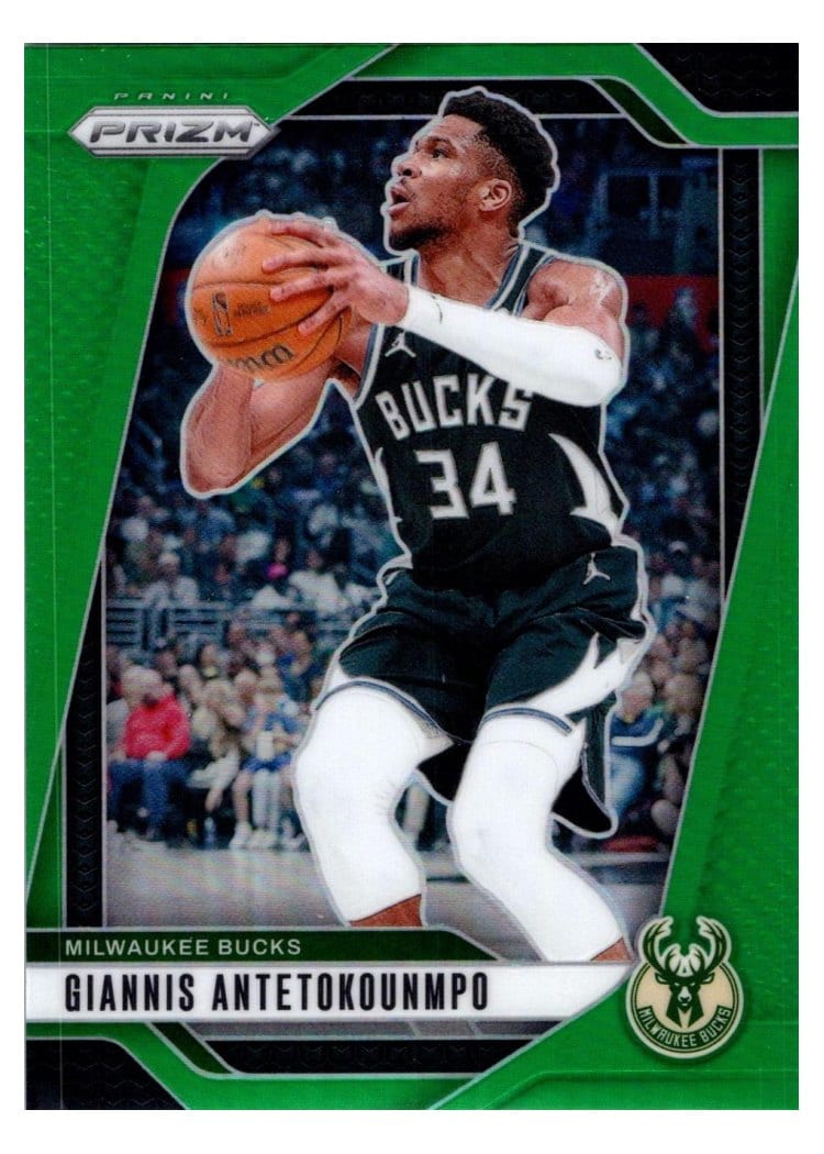 2024-25 Panini Prizm Base Set Giannis Antetokounmpo #85 card