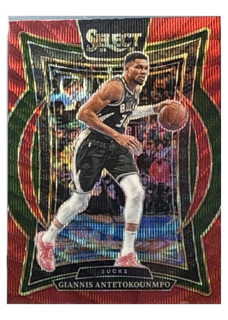 2024-25 Panini Select Base Set Giannis Antetokounmpo #43 card