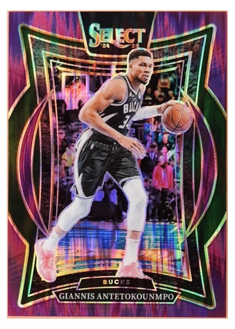 2024-25 Panini Select Base Set Giannis Antetokounmpo #43 card