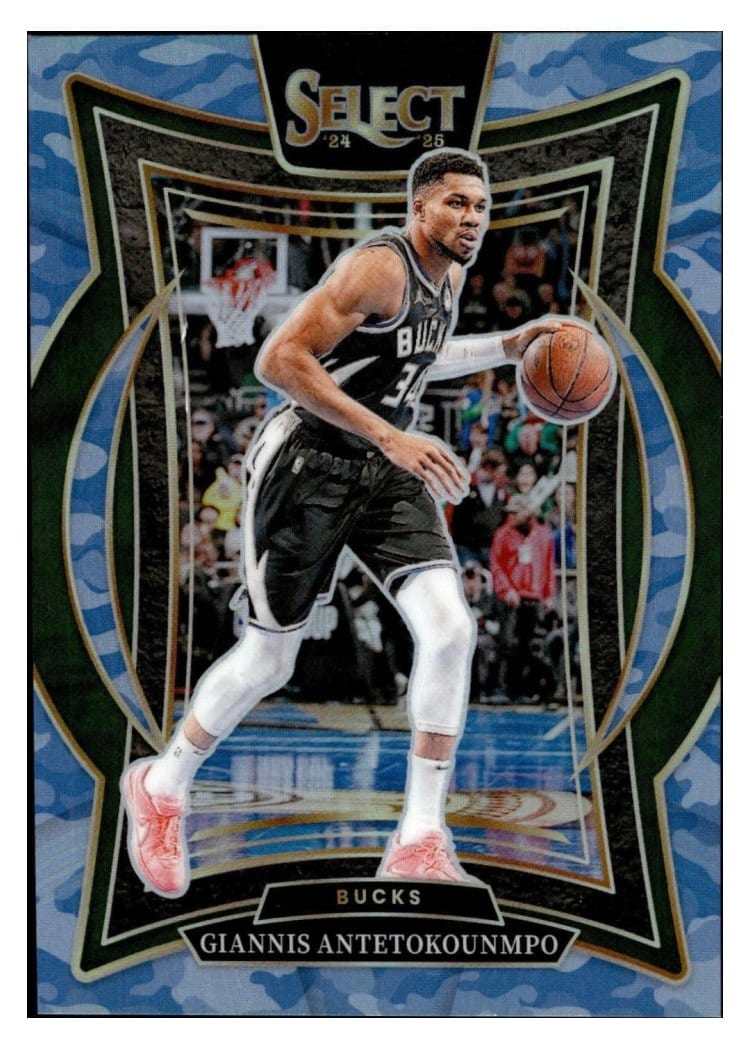 2024-25 Panini Select Base Set Giannis Antetokounmpo #43 card