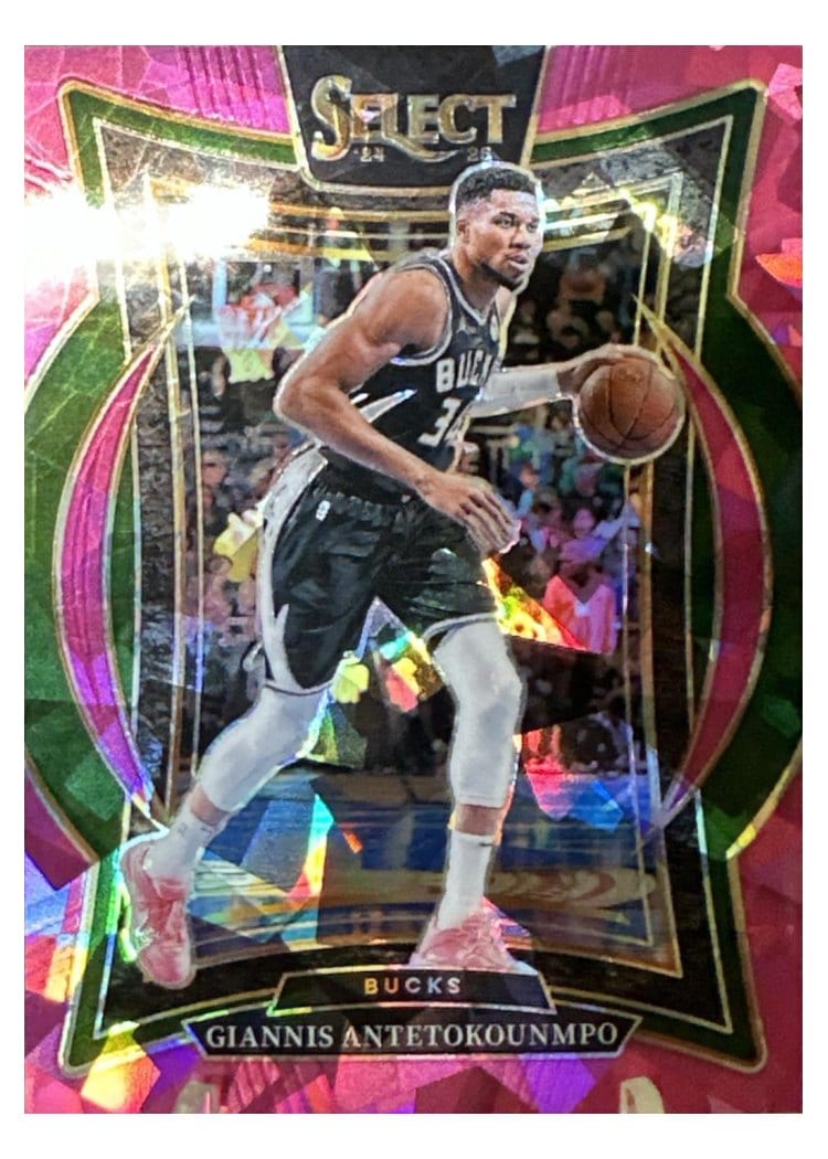 2024-25 Panini Select Base Set Giannis Antetokounmpo #43 card