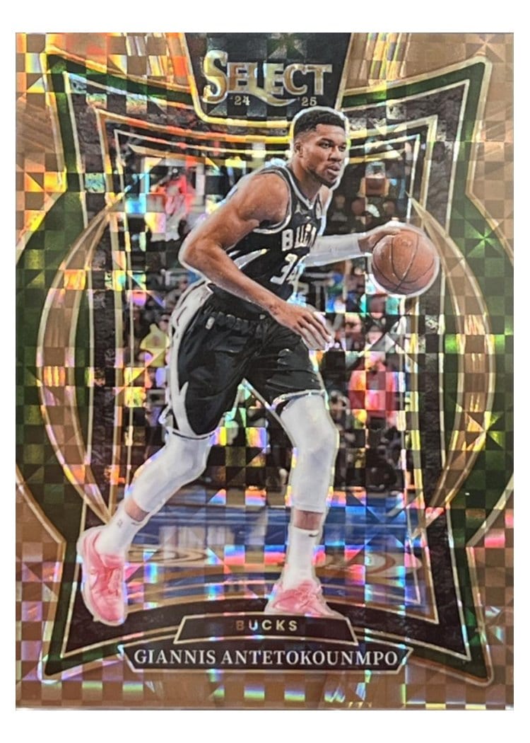 2024-25 Panini Select Base Set Giannis Antetokounmpo #43 card