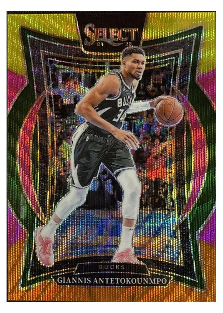 2024-25 Panini Select Base Set Giannis Antetokounmpo #43 card